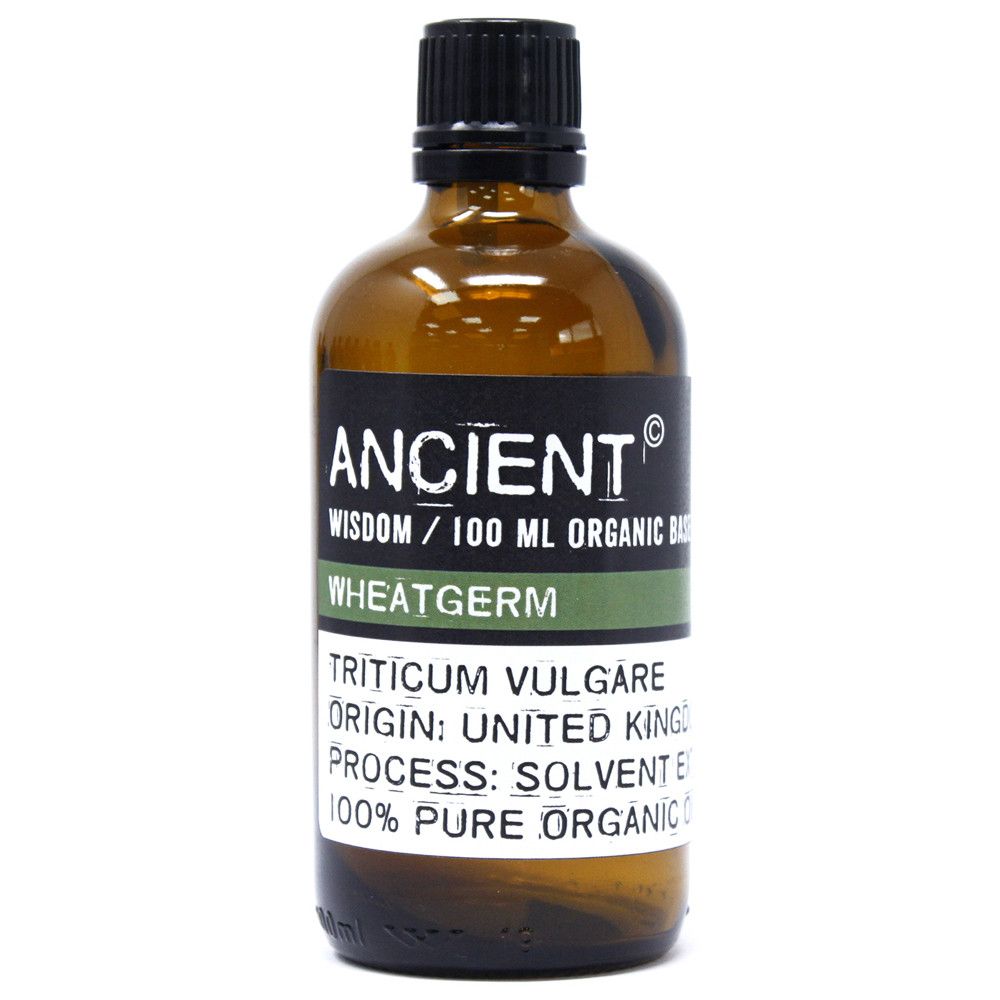 Wheatgerm Organic Carrier Oil for Massage & Blending 100ml – product image