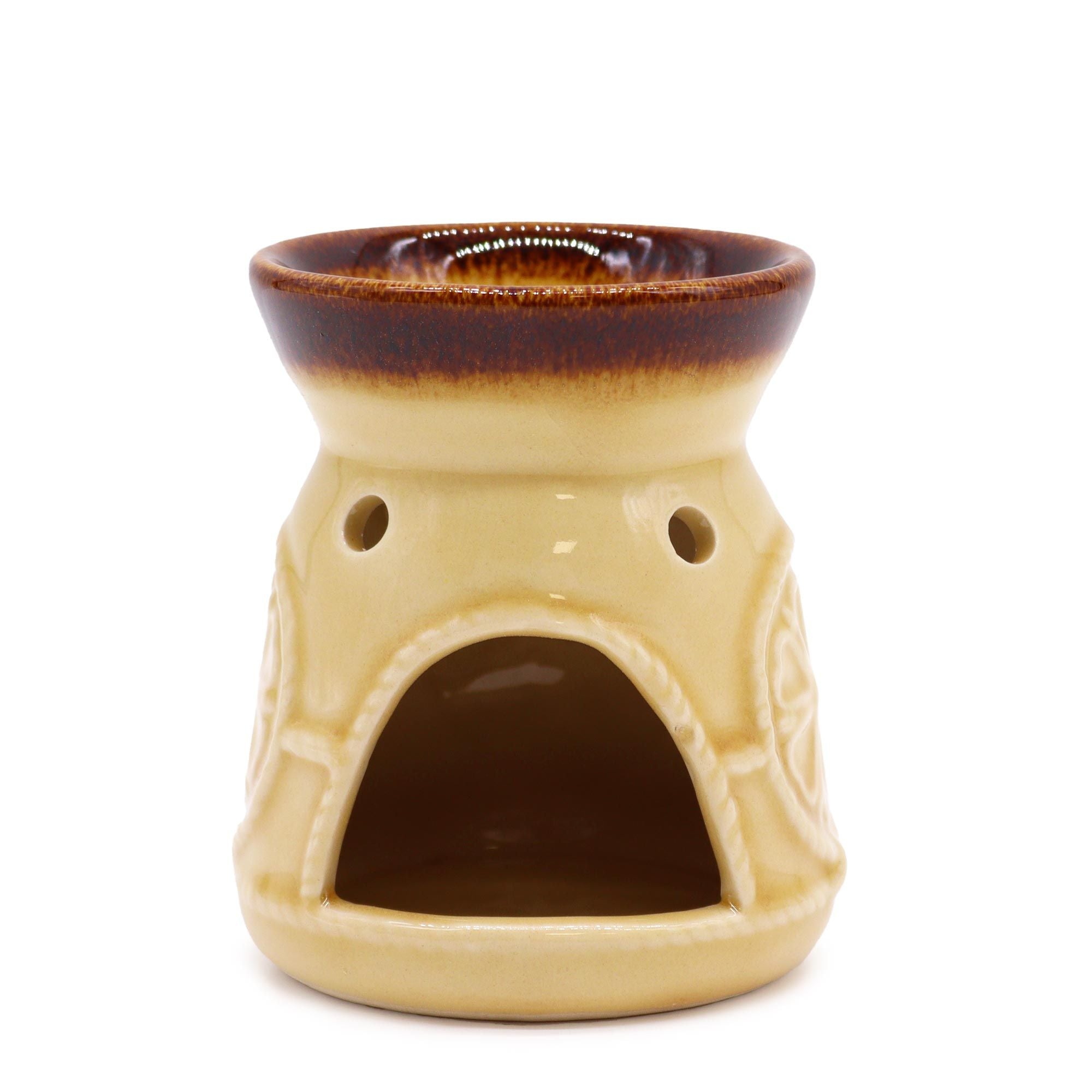 Classic Spa Burner – Cream – Oil Burner – cream oil burner, alternate product view 3