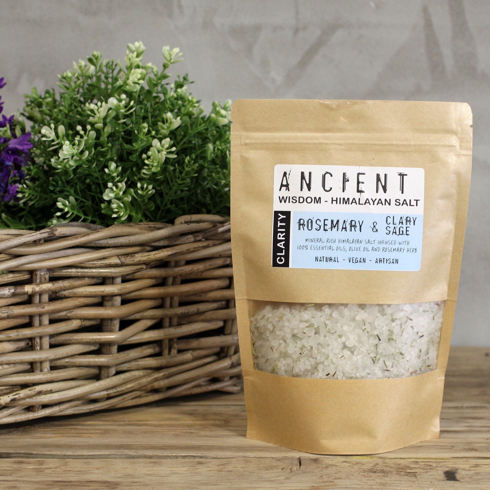 Himalayan Bath Salt Blend 500g – Clarity – Bath Salts – bath salts, alternate product view 3