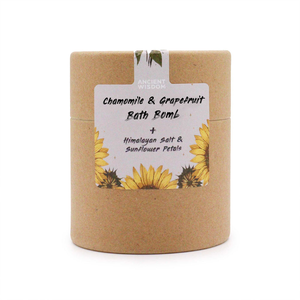 Sunflower Serenity Aromatherapy Bath Bomb – gallery image 3