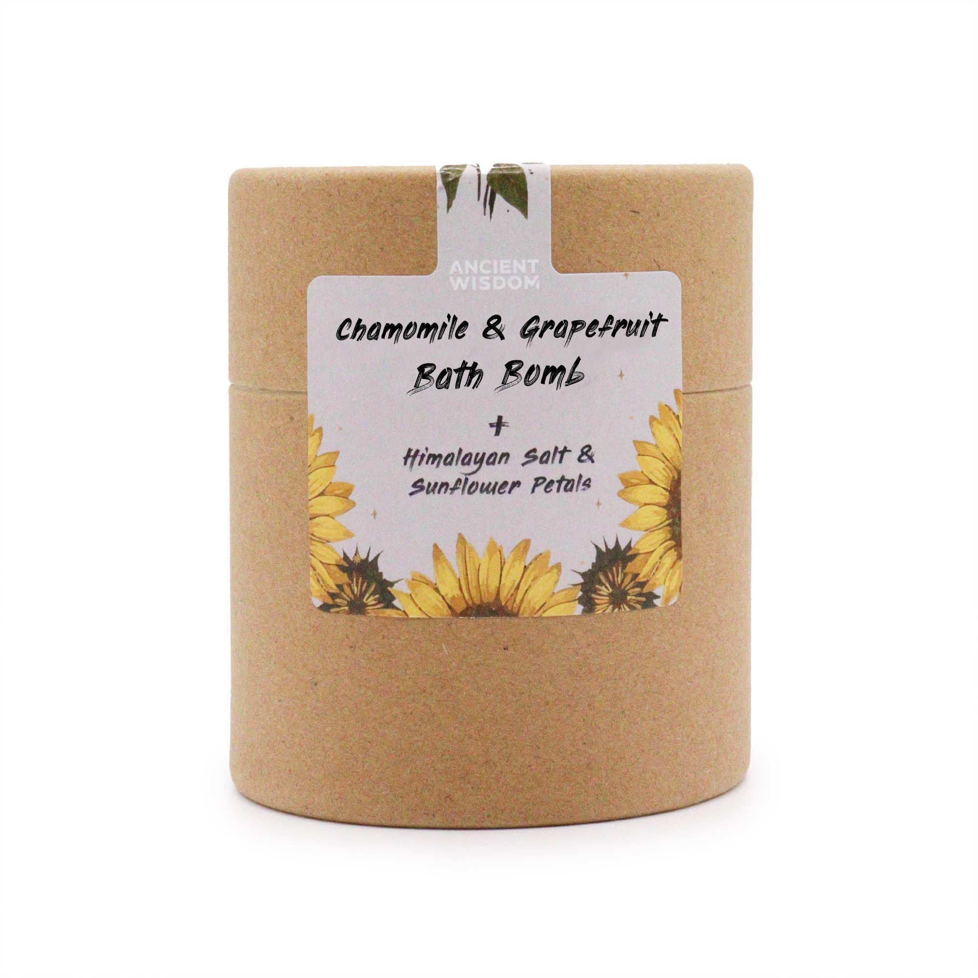 Sunflower Serenity Aromatherapy Bath Bomb – gallery image 3