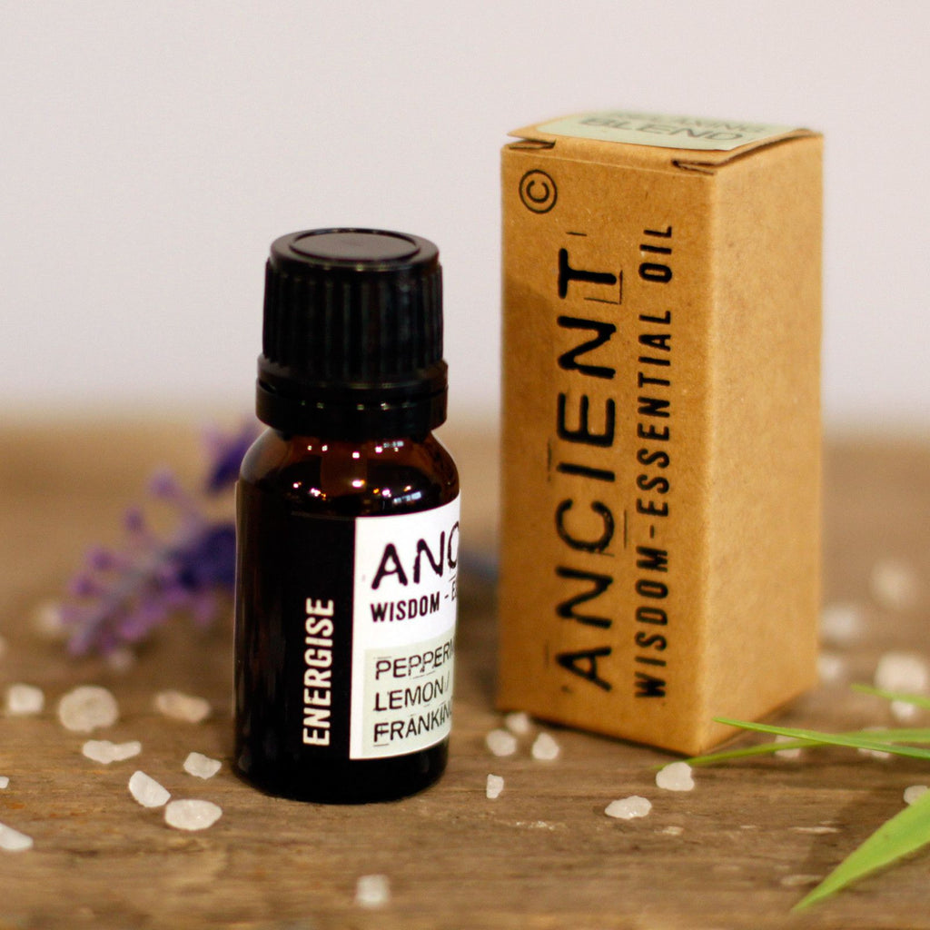 Energising Essential Oil Blend – Boxed – 10ml – essential oil blend, main product view