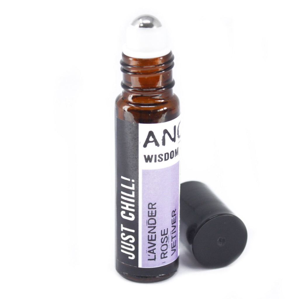 10ml Roll On Essential Oil Blend – Just Chill! – Aromatherapy Roll-On – aromatherapy roll-on, alternate product view 4