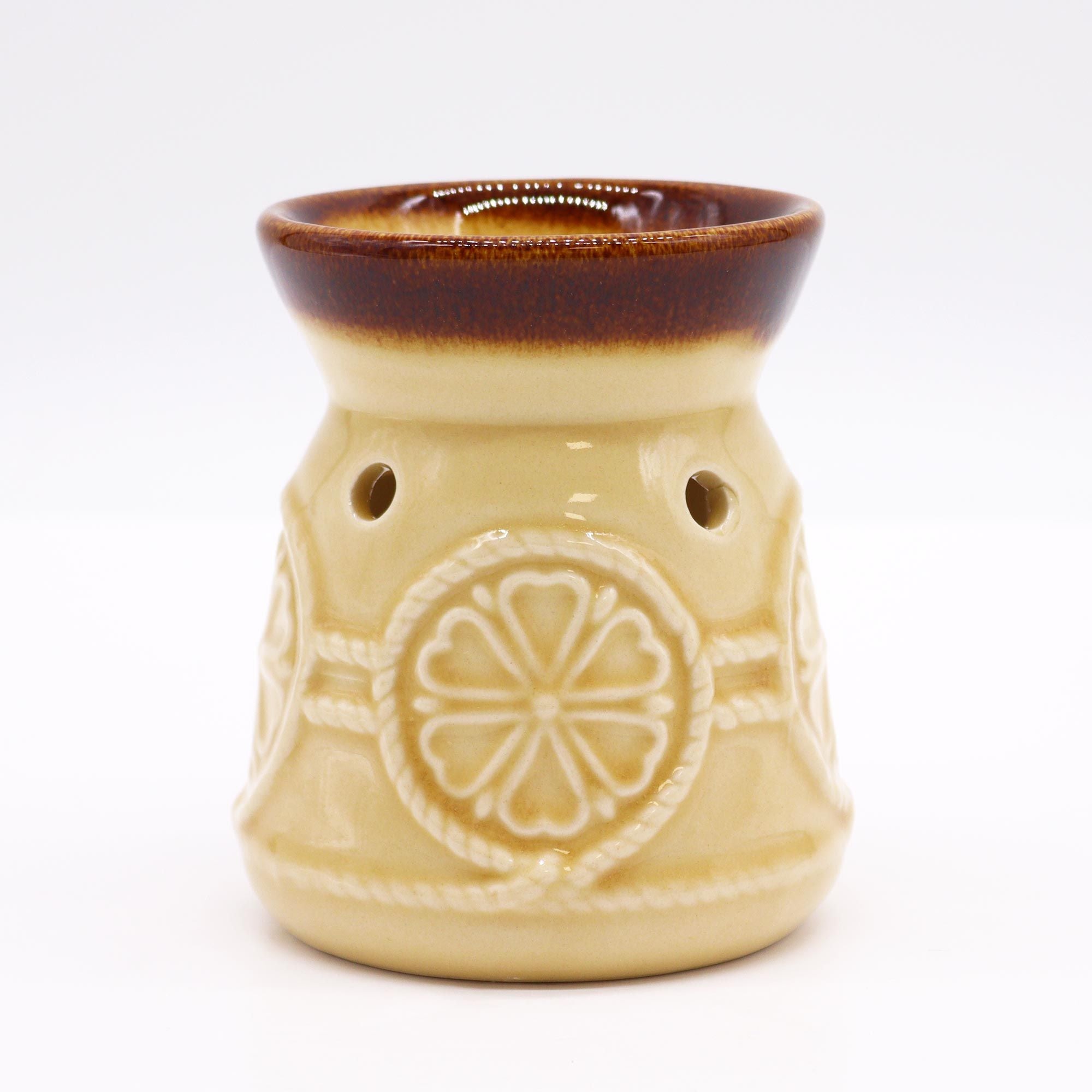 Classic Spa Burner – Cream – Oil Burner – cream oil burner, main product view