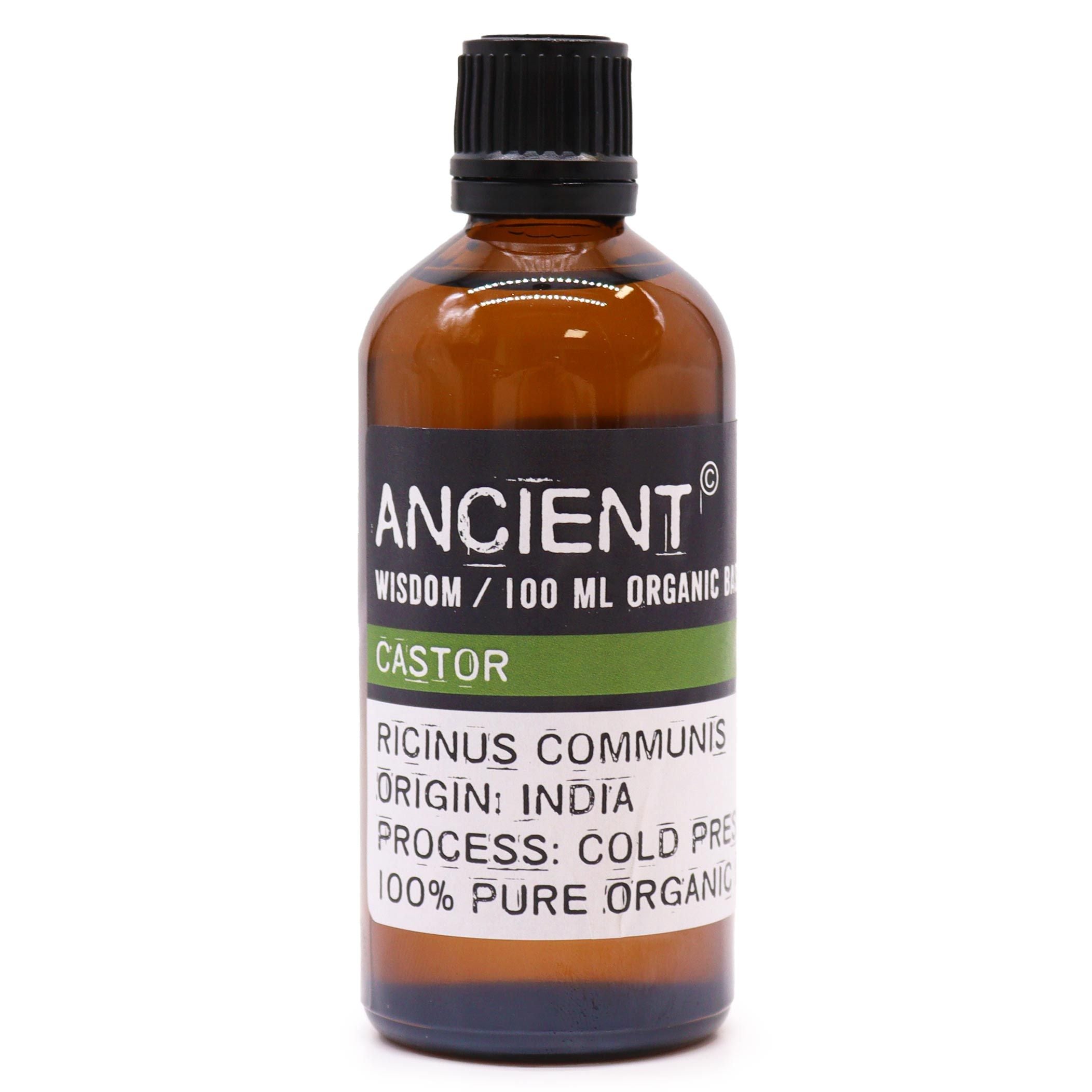 Castor Oil Organic 100ml – Carrier Oil for Massage & Blending – gallery image 2