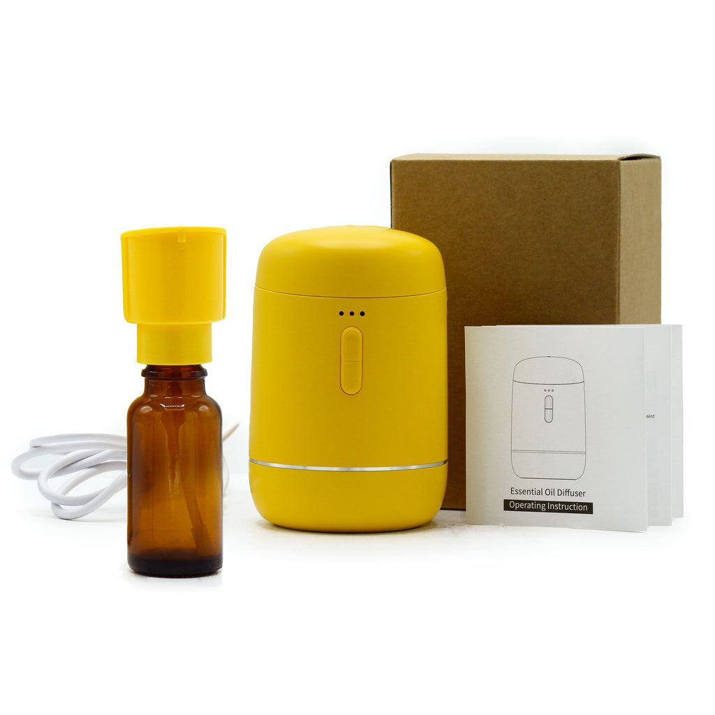 Modern Ultrasonic Aromatherapy Essential Oil Diffuser (Yellow) – gallery image 4