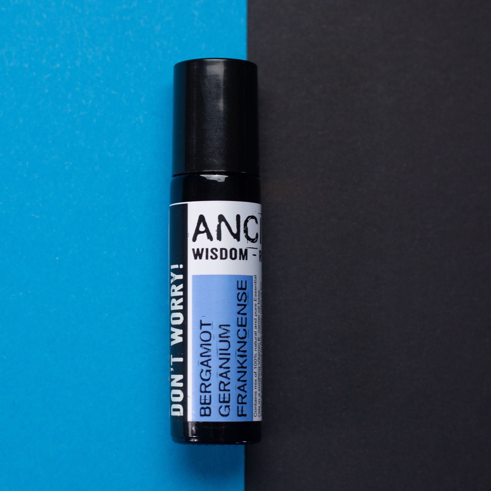 10ml Roll On Essential Oil Blend – Don't Worry! – Aromatherapy Roll-On – aromatherapy roll-on, alternate product view 11