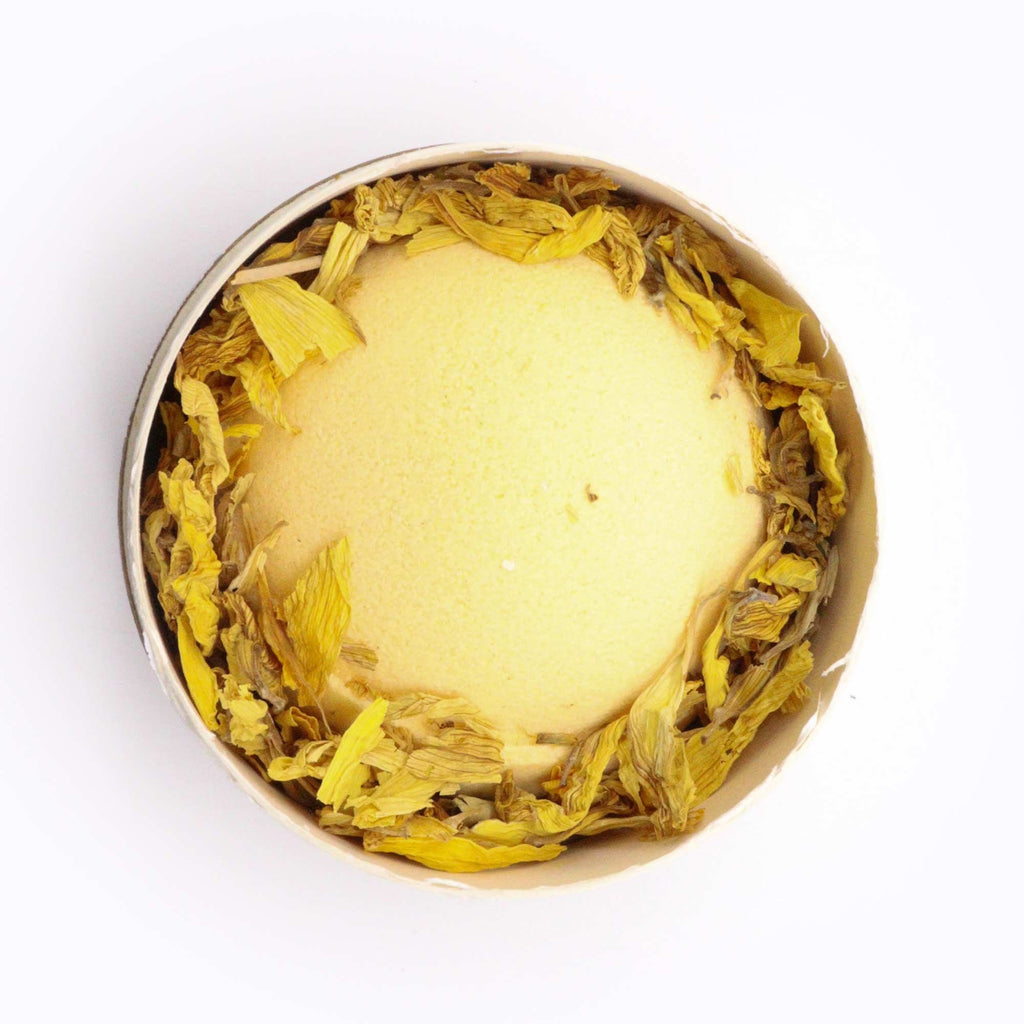 Sunflower Serenity Aromatherapy Bath Bomb – gallery image 2