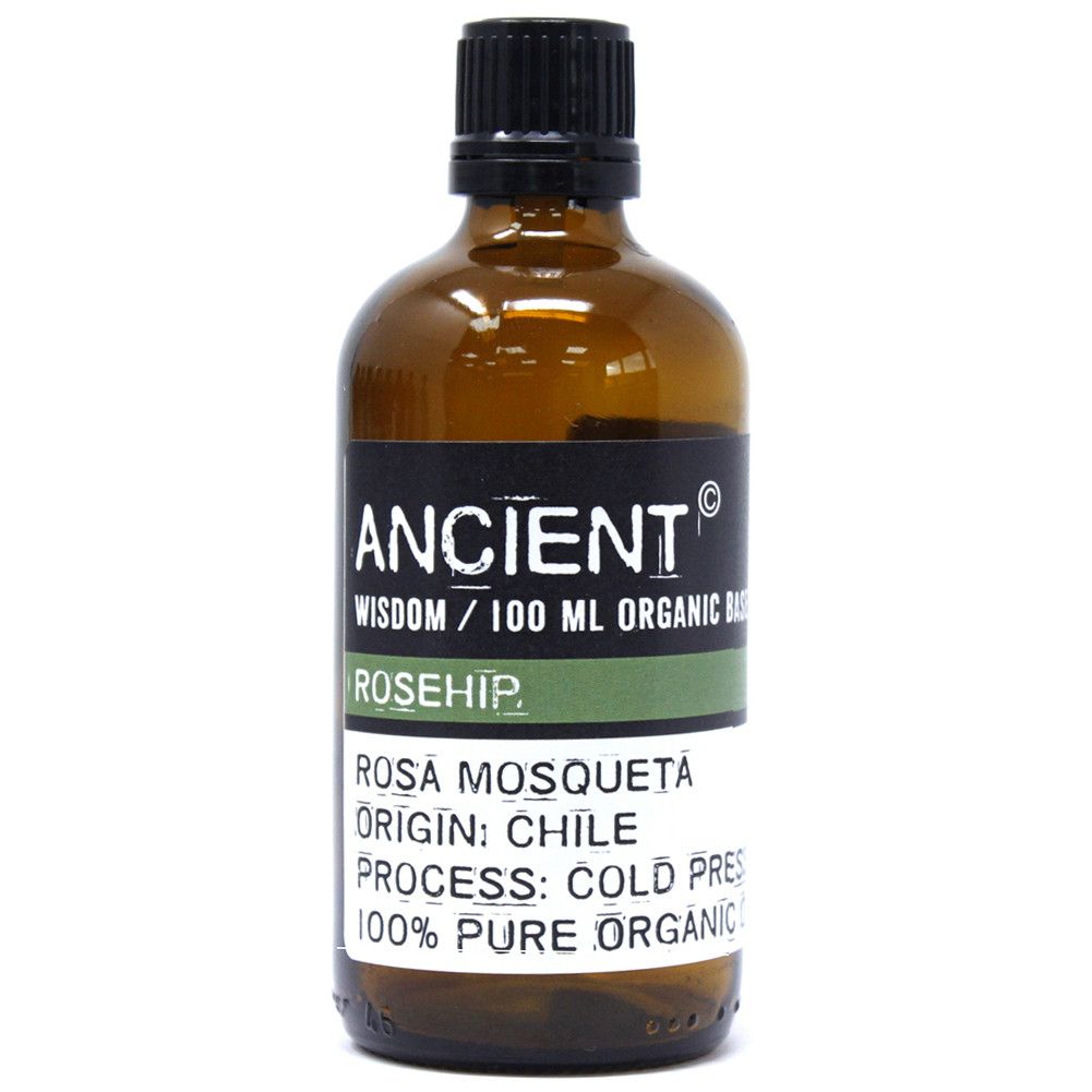 Rosehip Organic Carrier Oil for Massage & Blending 100ml – product image
