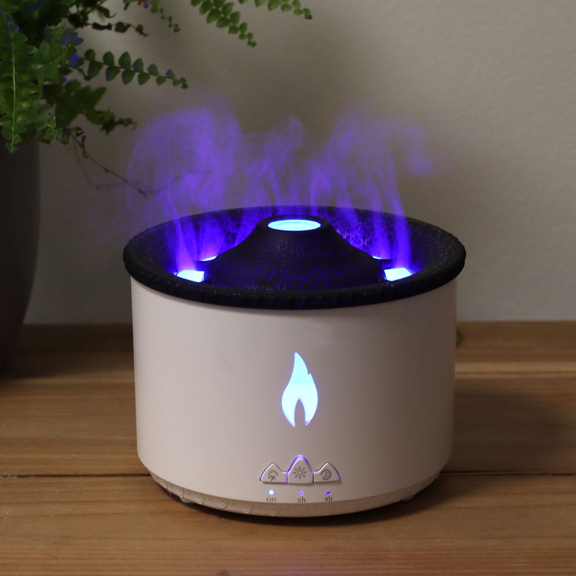 Medium Volcano Effect Aroma Diffuser (plug) Two Colours – 360ml – aroma diffuser, alternate product view 2