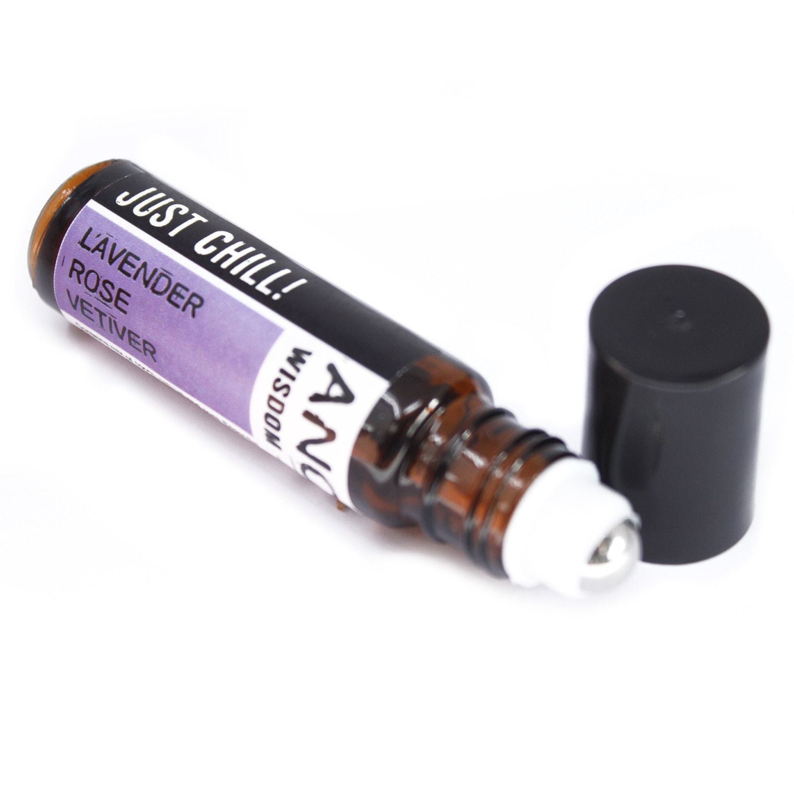 10ml Roll On Essential Oil Blend – Just Chill! – Aromatherapy Roll-On – aromatherapy roll-on, alternate product view 3