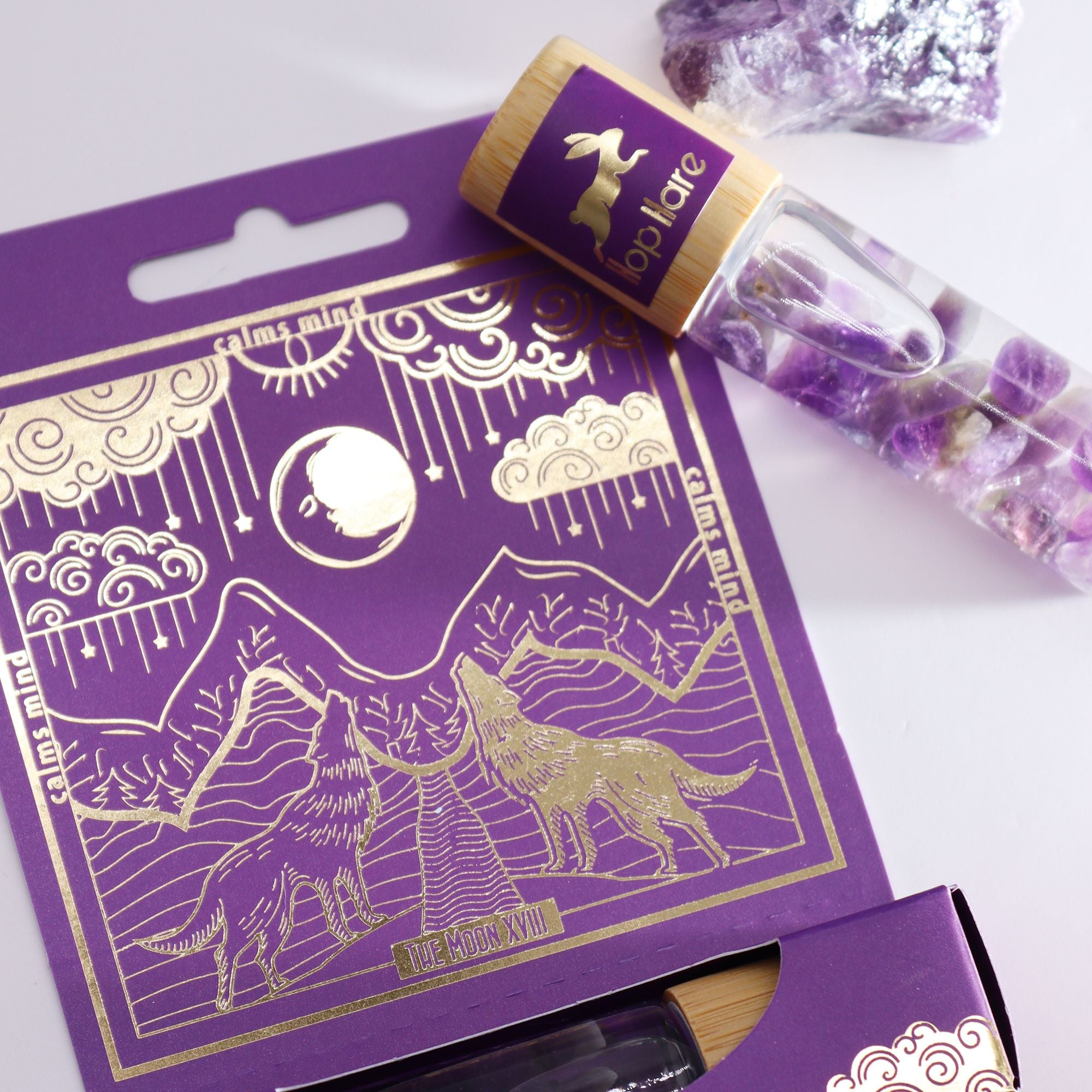 Tarot Roll On – The Moon – Aromatherapy Roll-On – aromatherapy roll-on, alternate product view 3