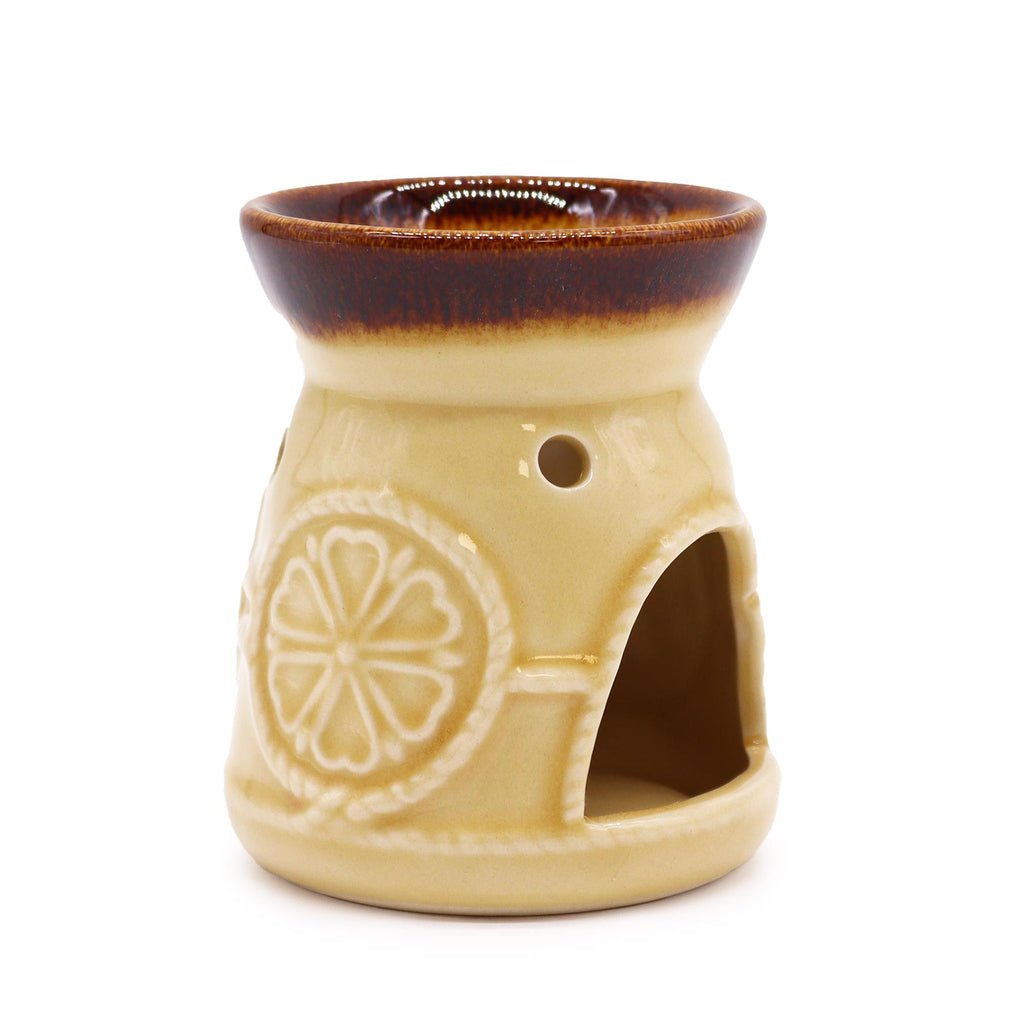 Classic Spa Burner – Cream – Oil Burner – cream oil burner, alternate product view 2