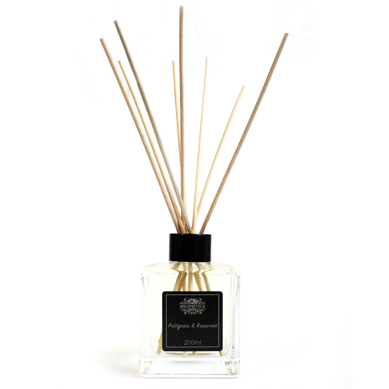 200ml Petitgrain & Rosewood Essential Oil Reed Diffuser – reed diffuser, main product view