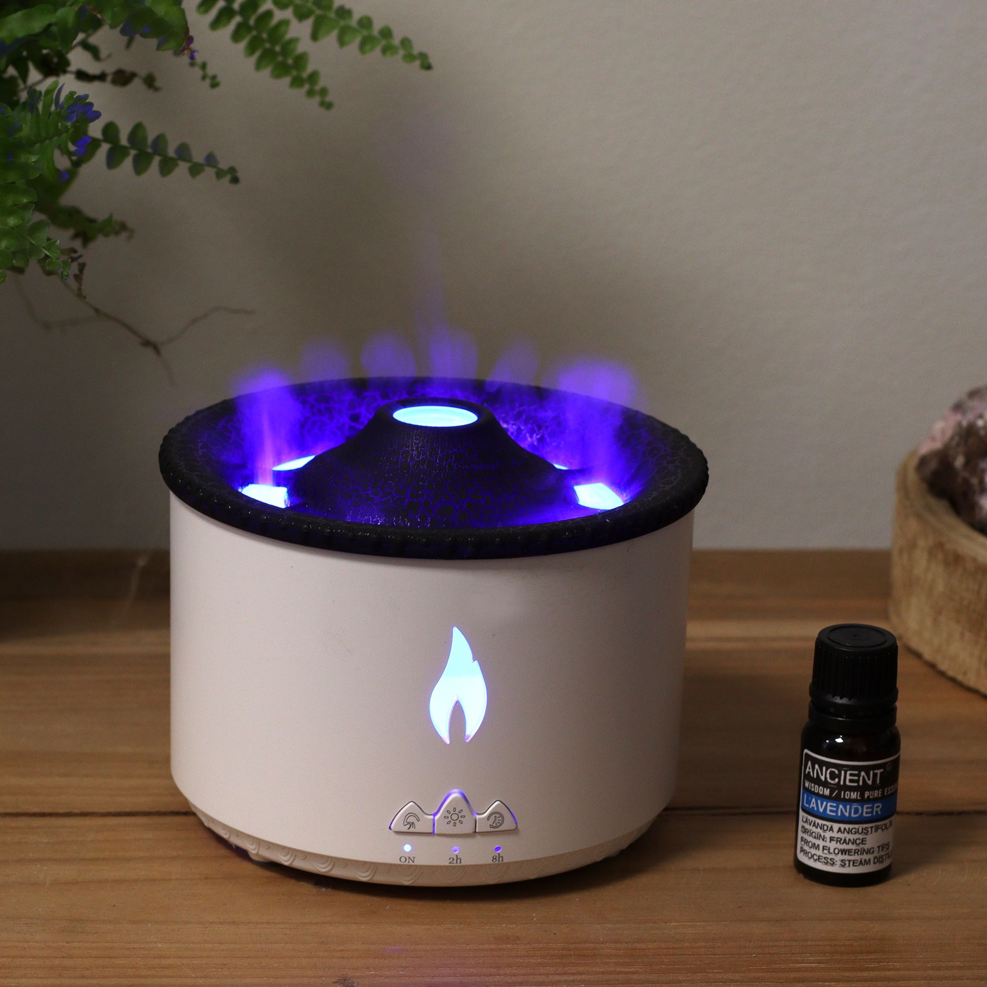 Medium Volcano Effect Aroma Diffuser (plug) Two Colours – 360ml – aroma diffuser, alternate product view 5
