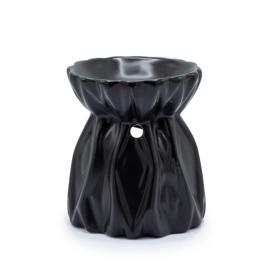 Oil Burner Geometric – Black – black oil burner, alternate product view 2