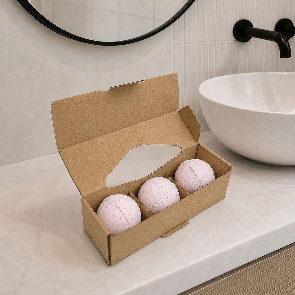Set of 3 Warming Potion Bath Bombs – bath bomb, alternate product view 2