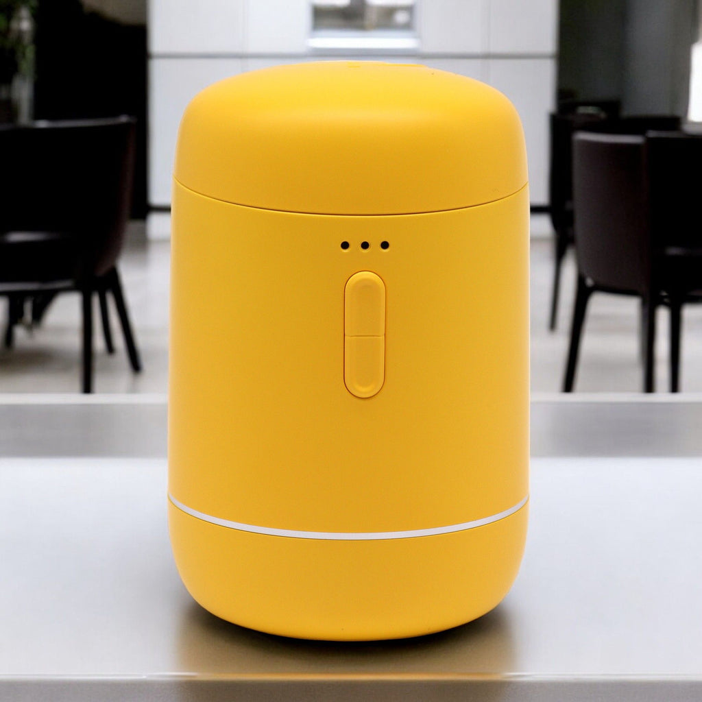 Modern Ultrasonic Aromatherapy Essential Oil Diffuser (Yellow) – gallery image 2