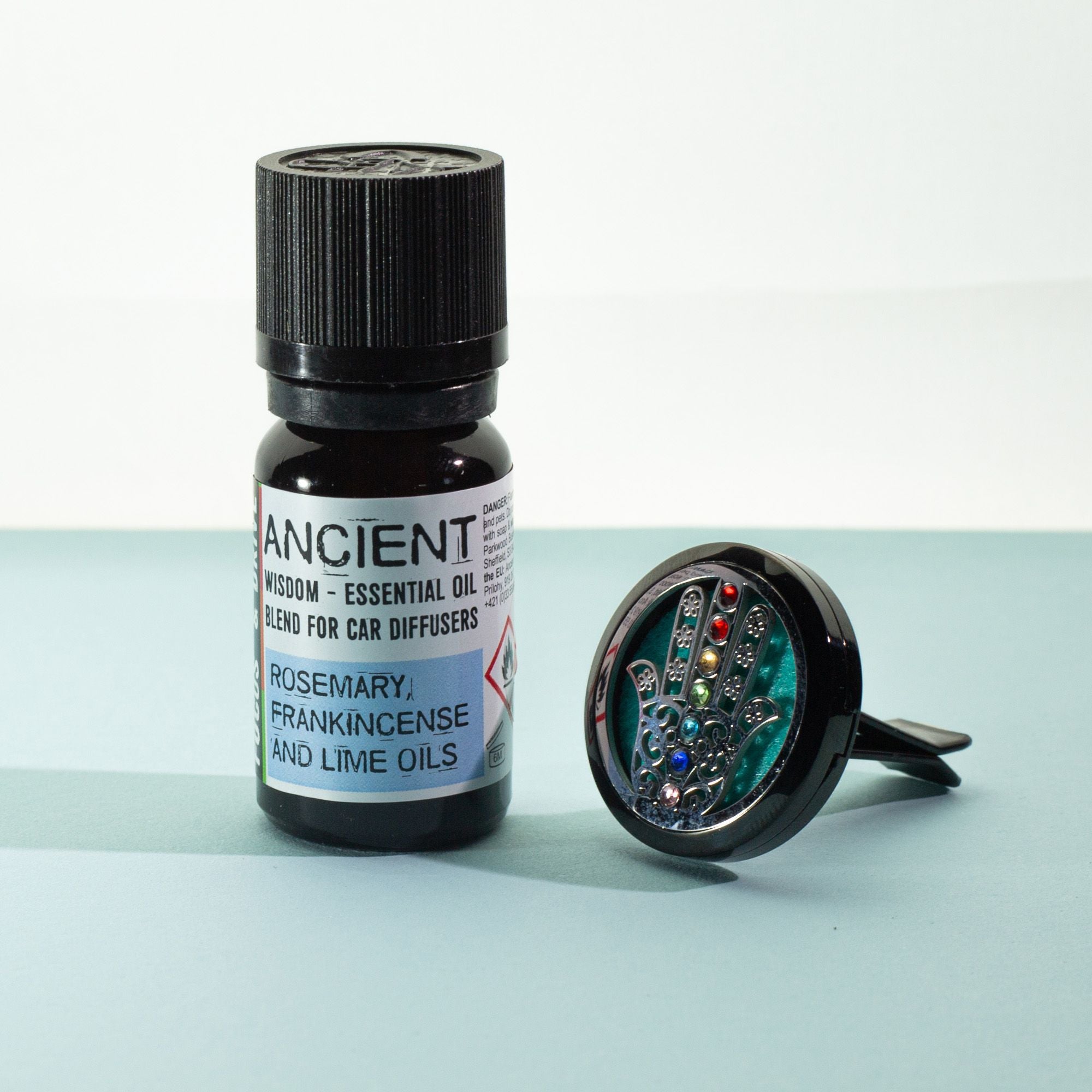 10ml Aromatherapy Car Blend – Focus & Drive – Car Diffuser – car diffuser, alternate product view 5