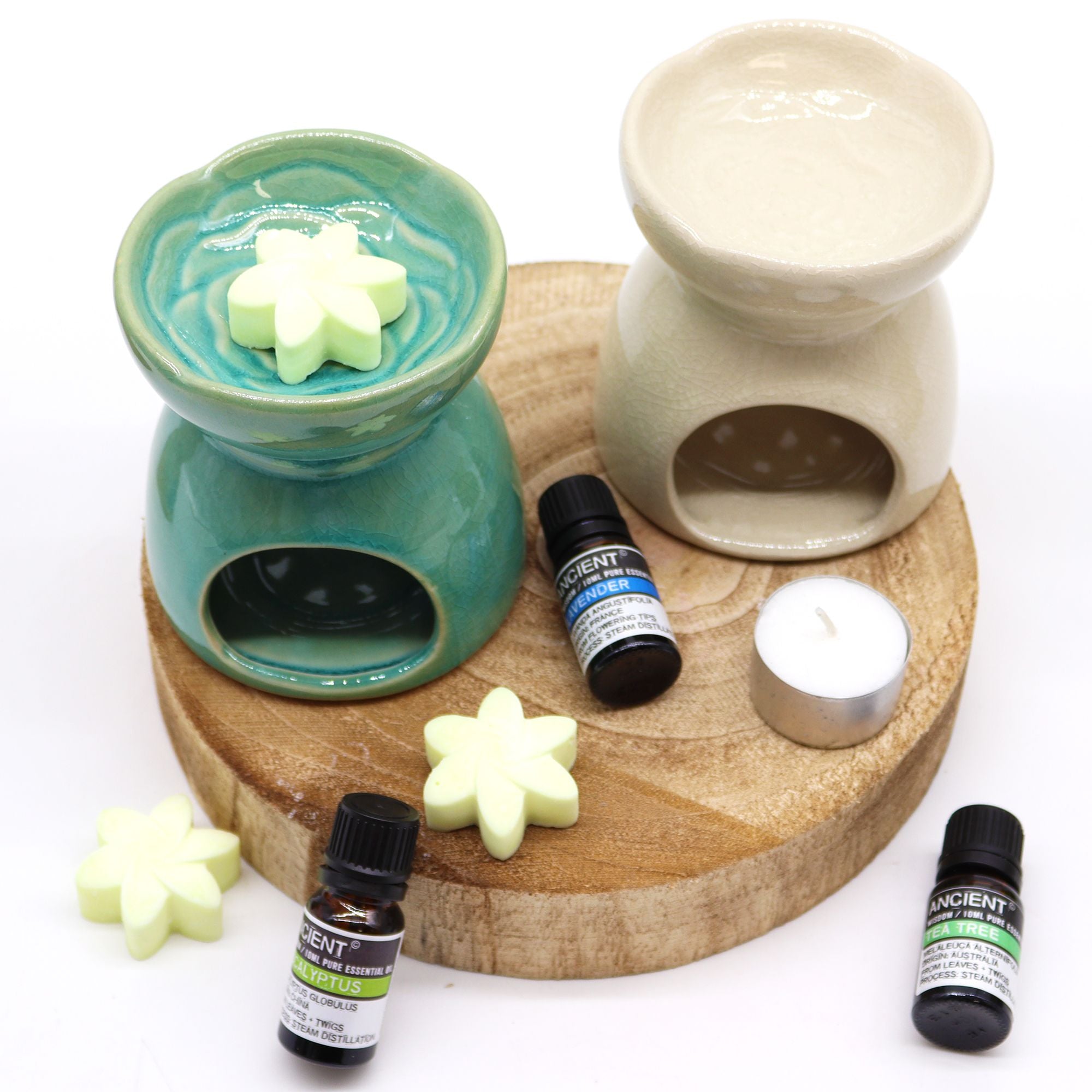 Tree of Life Oil Burner – Ivory – oil burner, alternate product view 6