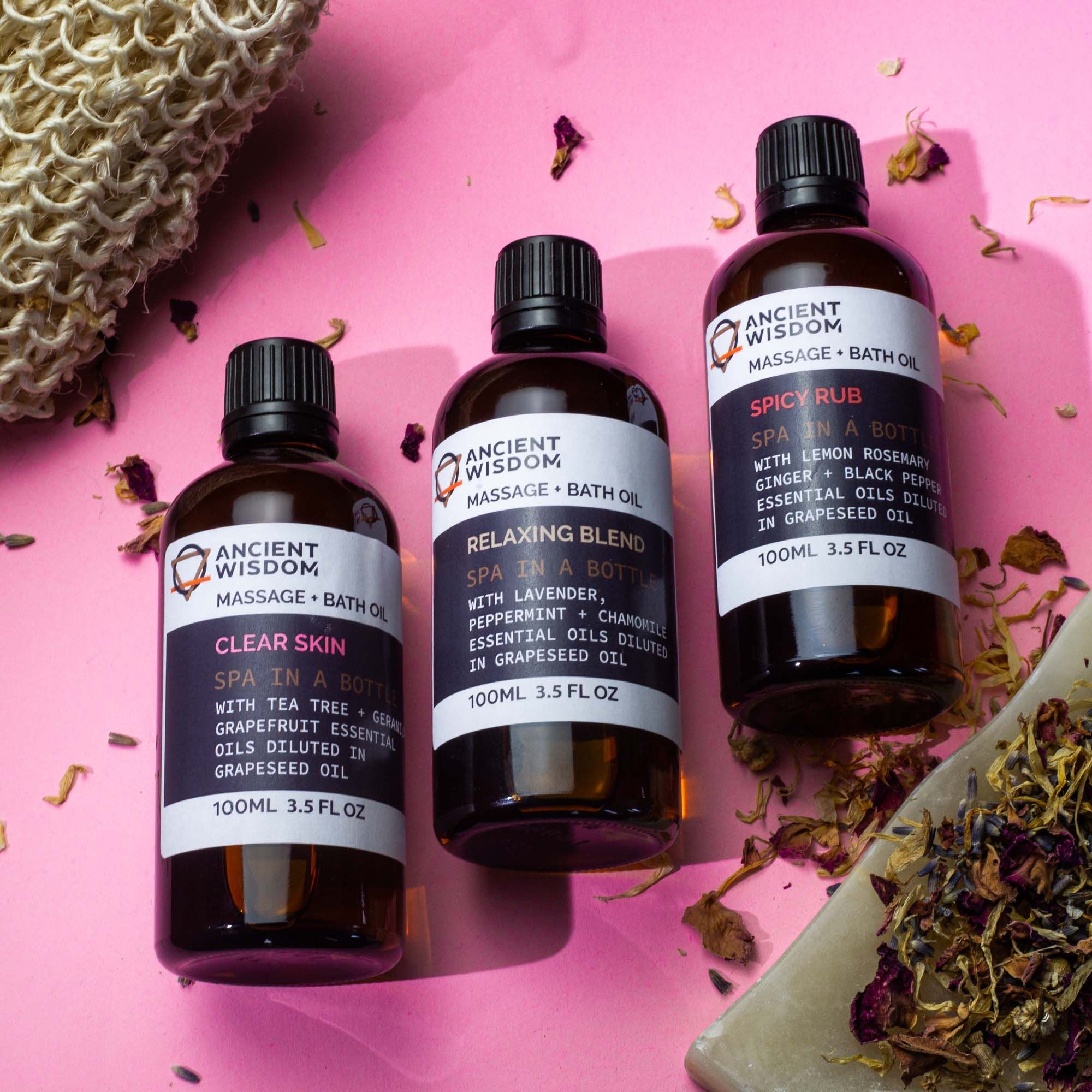 Everyday Massage & Bath Body Oil 100ml – gallery image 4