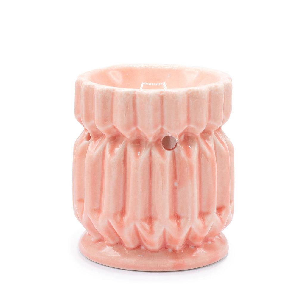 Oil Burner Geometric – Pink – pink oil burner, alternate product view 2
