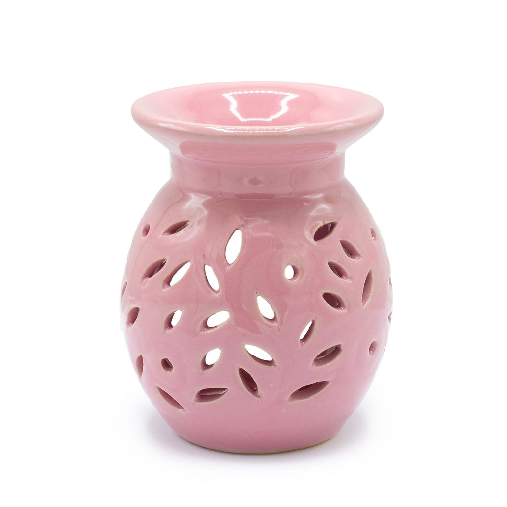 Floral Oil Burner – Rose – oil burner, main product view