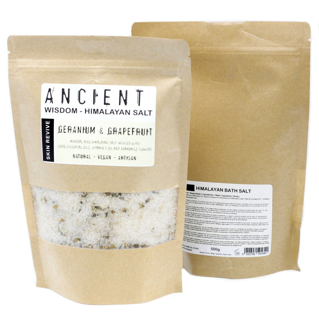 Himalayan Bath Salt Blend 500g – Skin Revive – Bath Salts – bath salts, main product view