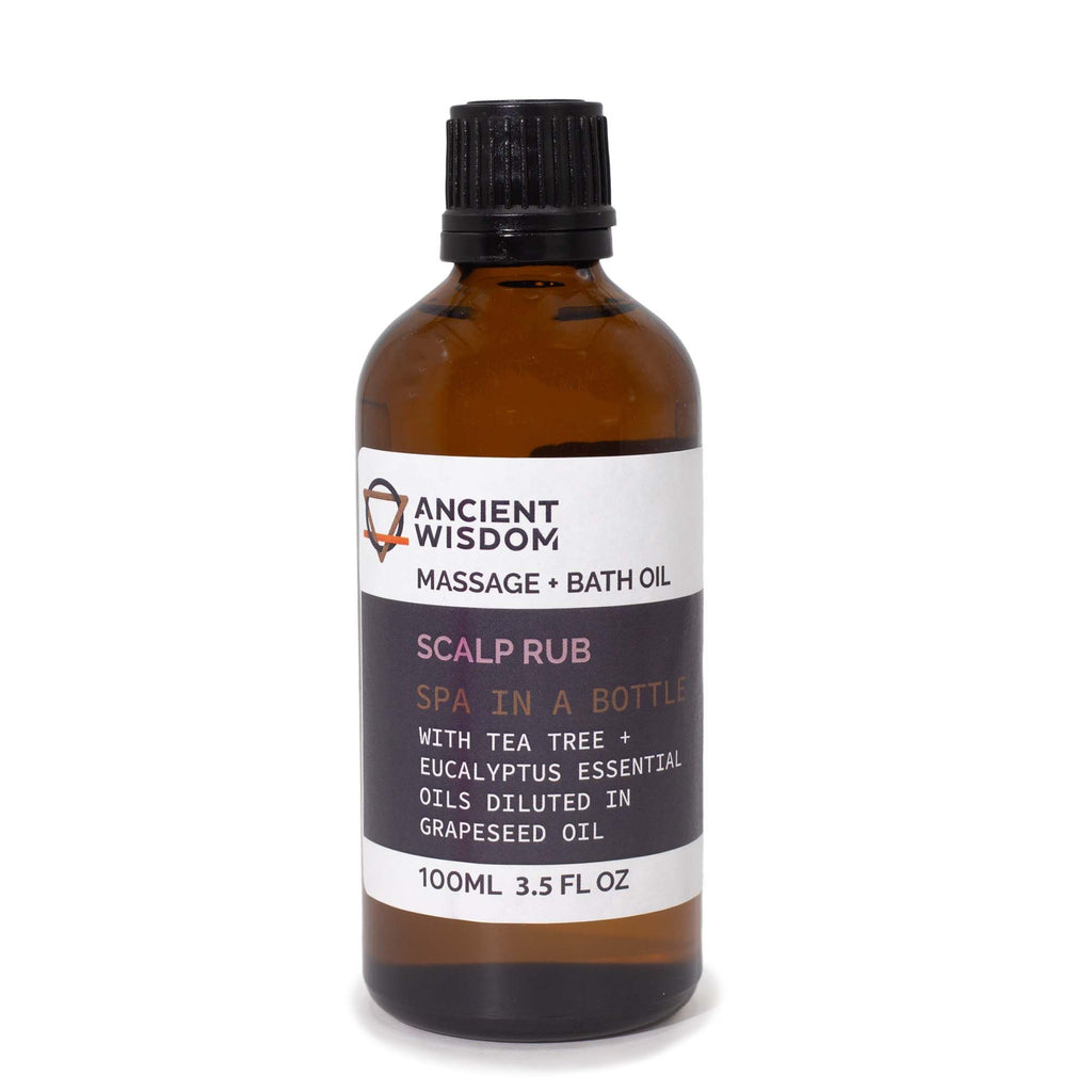 Scalp Massage & Bath Body Oil 100ml – product image