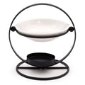 Ceramic & Metal Round Stand – Oil Burner – oil burner, main product view