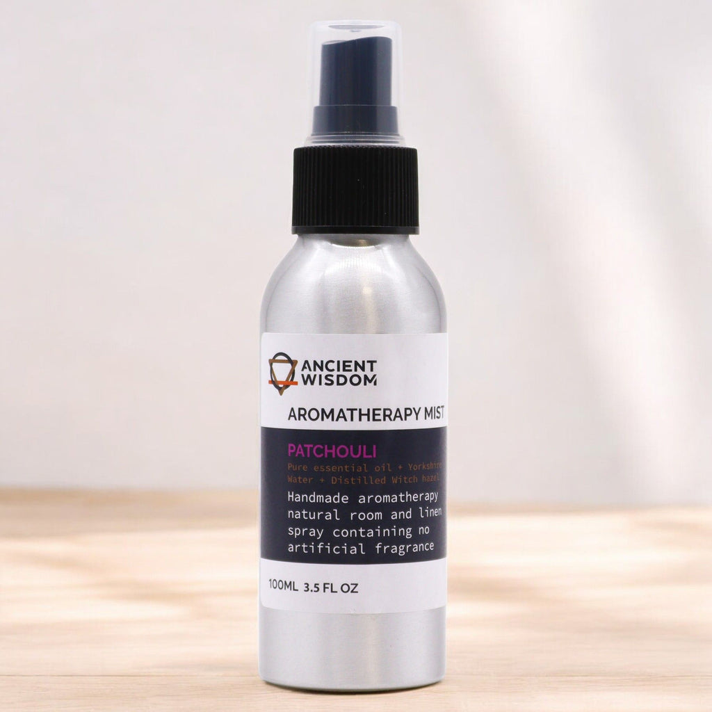 100ml Essential Oil Mist – Patchouli – Aromatherapy Mist – aromatherapy mist, alternate product view 2