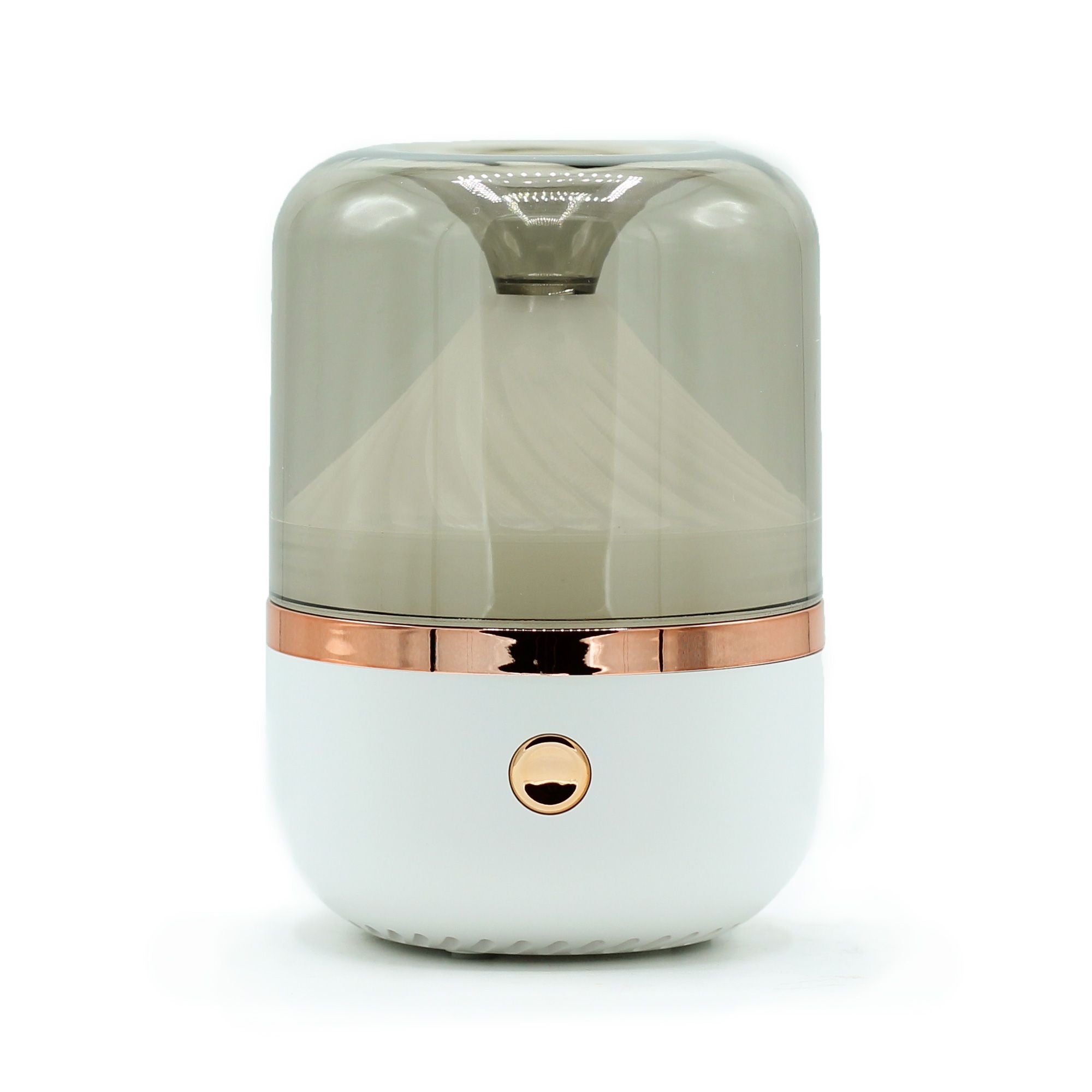 Urban Aroma Diffuser White & Bronze – USB – Colour Change – white aroma diffuser, alternate product view 2
