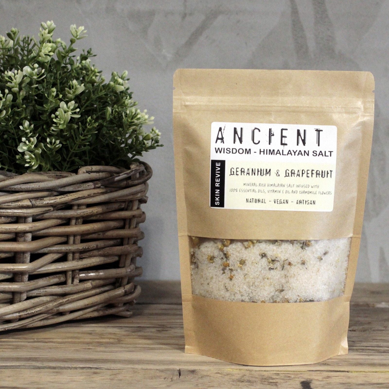 Himalayan Bath Salt Blend 500g – Skin Revive – Bath Salts – bath salts, alternate product view 3