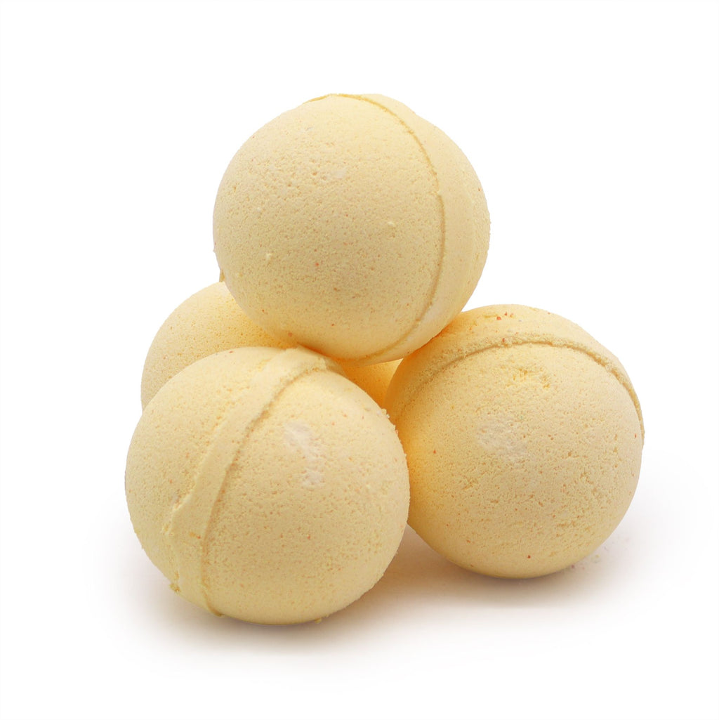 Essential Oil Bath Bomb – Chamomile & Grapefruit – bath bomb, alternate product view 2