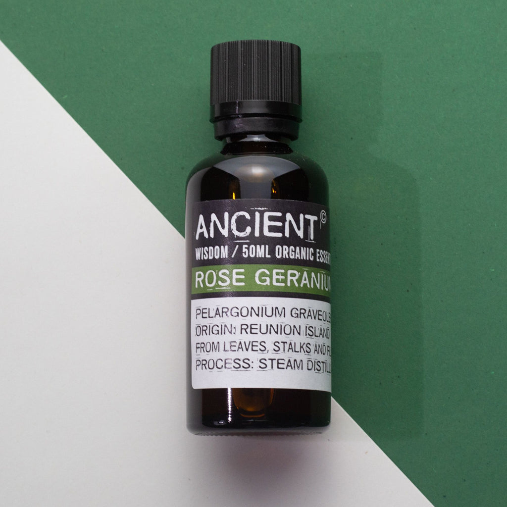 Rose Geranium Aromatherapy Essential Oil 50ml – gallery image 2