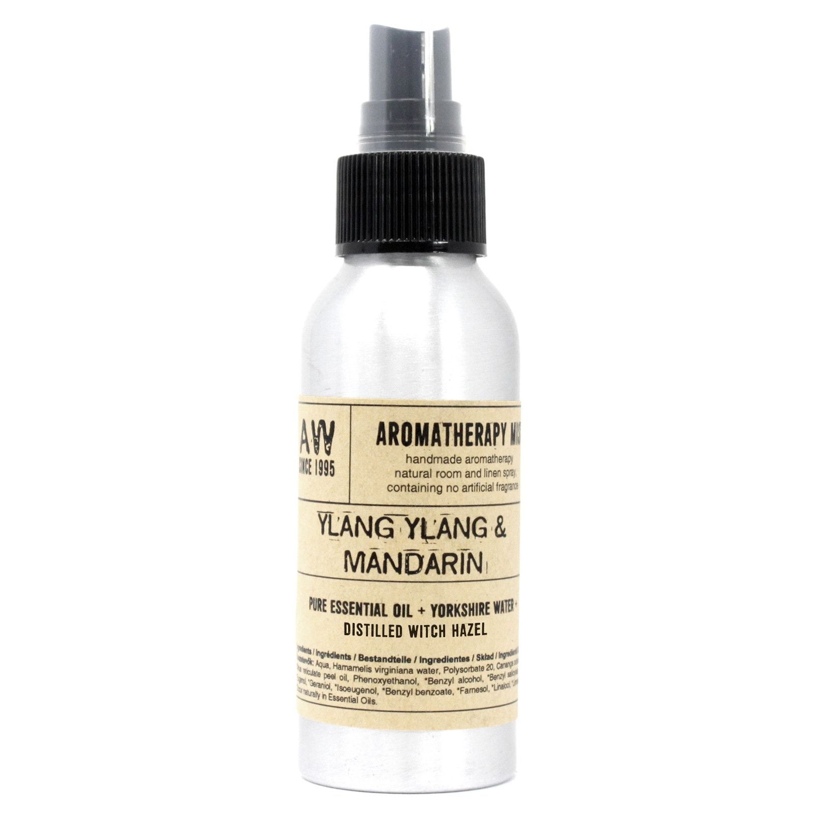 100ml Essential Oil Mist – Ylang Ylang & Mandarin – Aromatherapy Mist – aromatherapy mist, main product view