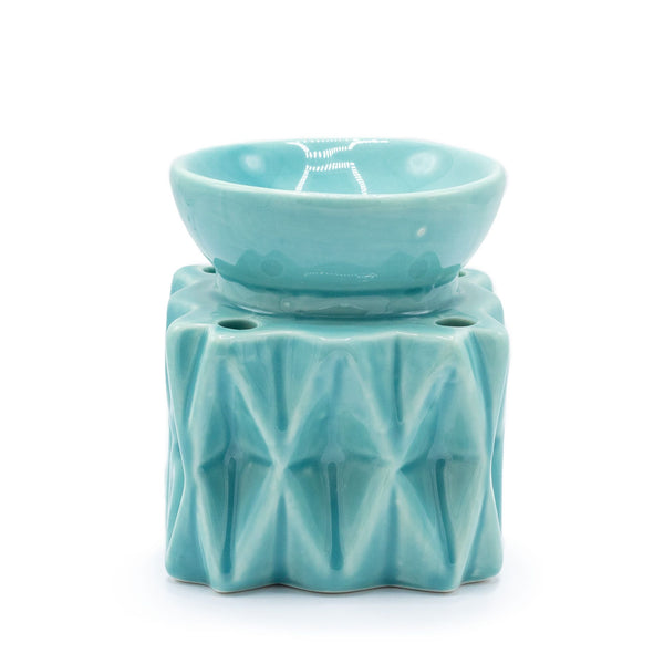 Oil Burner Geometric – Blue