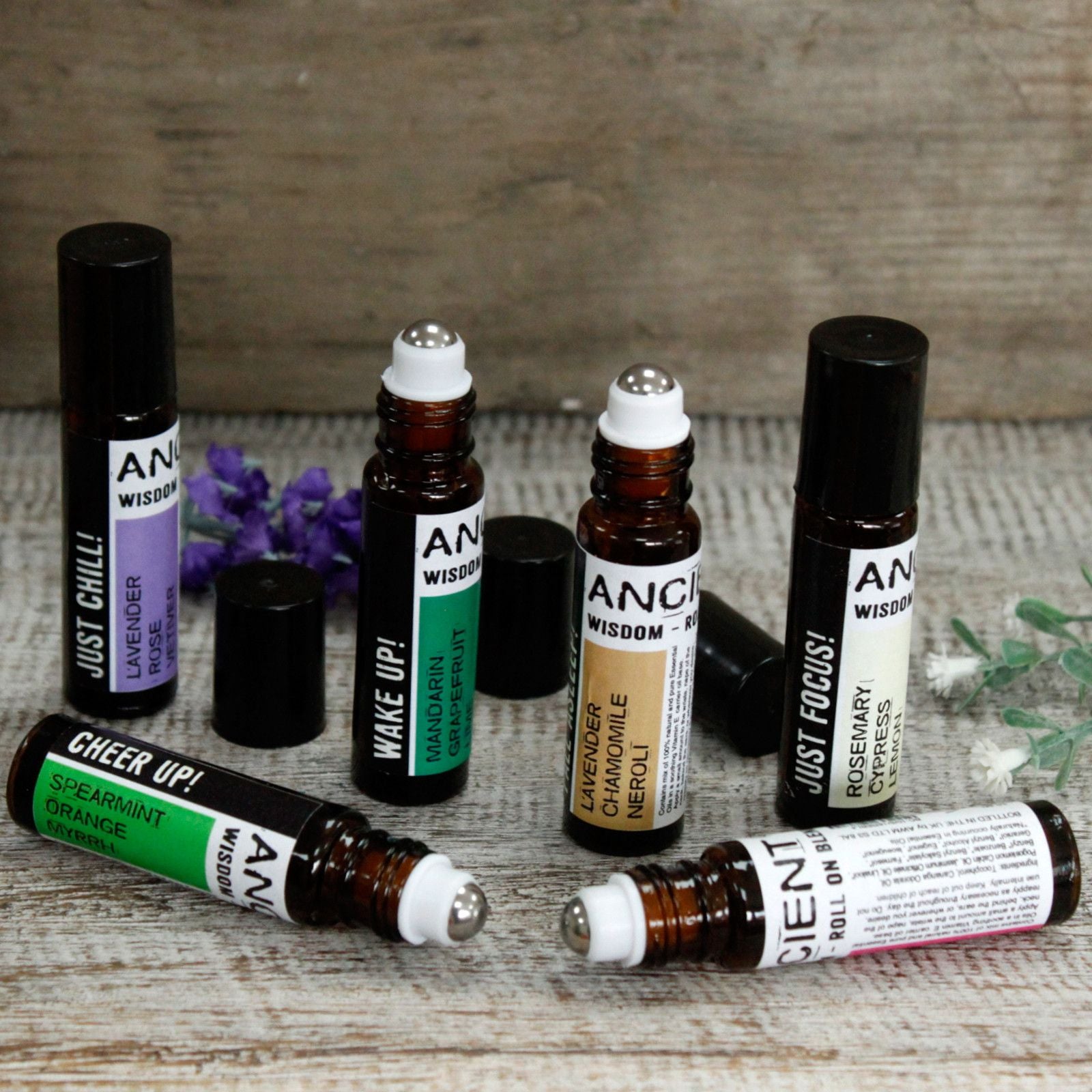 10ml Roll On Essential Oil Blend – Get Physical! – Aromatherapy Roll-On – aromatherapy roll-on, alternate product view 4