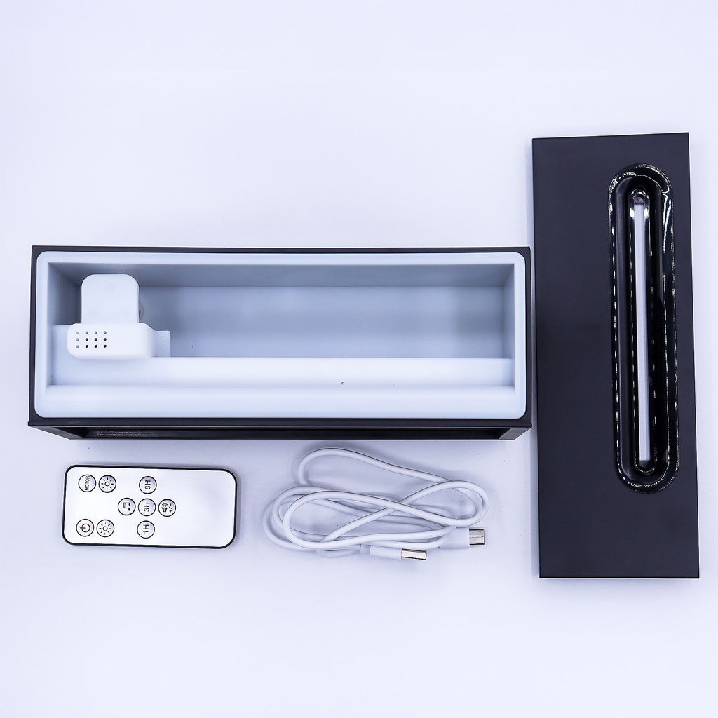 Flame Effect Ultrasonic Home Fragrance Diffuser with Birdsong Sound – gallery image 6