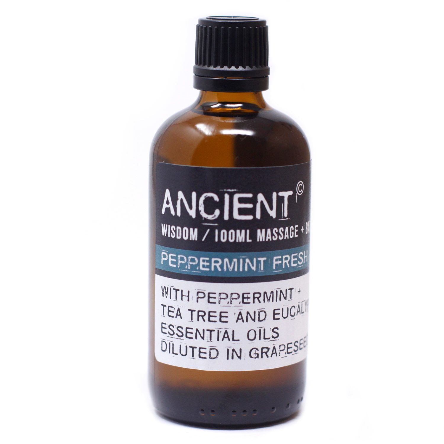Peppermint Fresh Massage & Bath Body Oil 100ml – gallery image 2