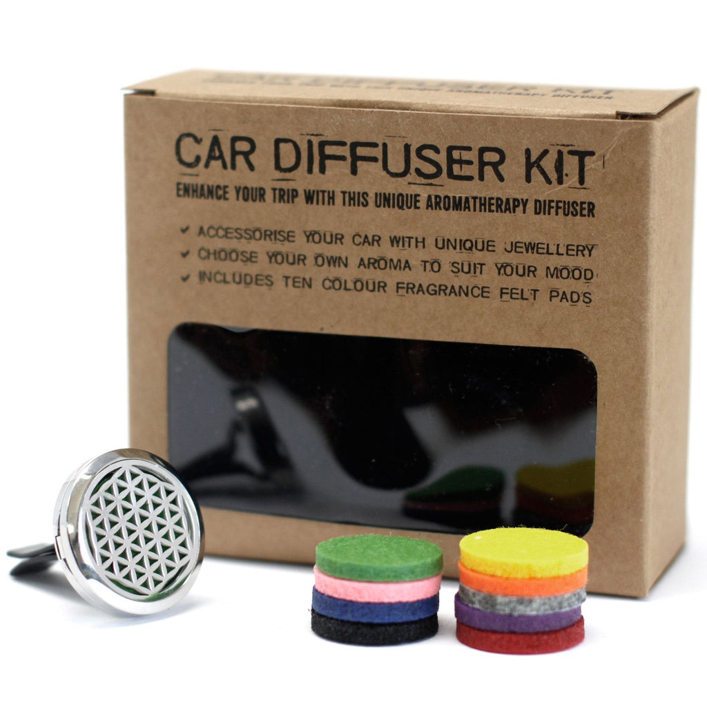 Car Diffuser Kit – Flower of Life – 30mm – car diffuser, alternate product view 8