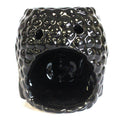Buddha Oil Burner – Black – black oil burner, main product view