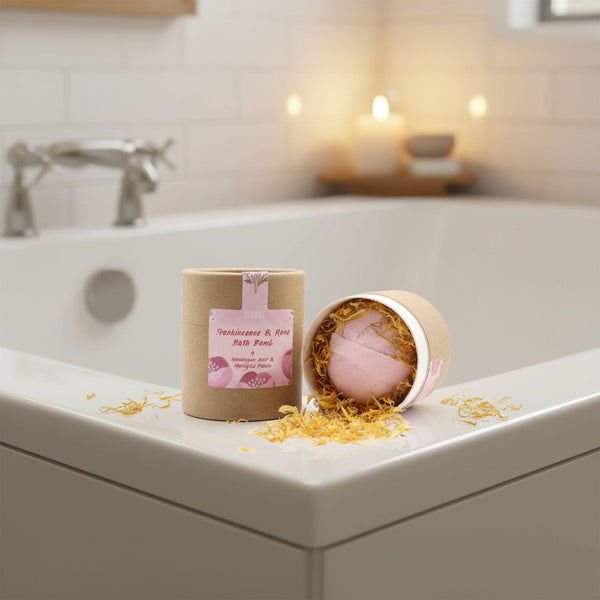 Blooming Pink Bliss Aromatherapy Bath Bomb
