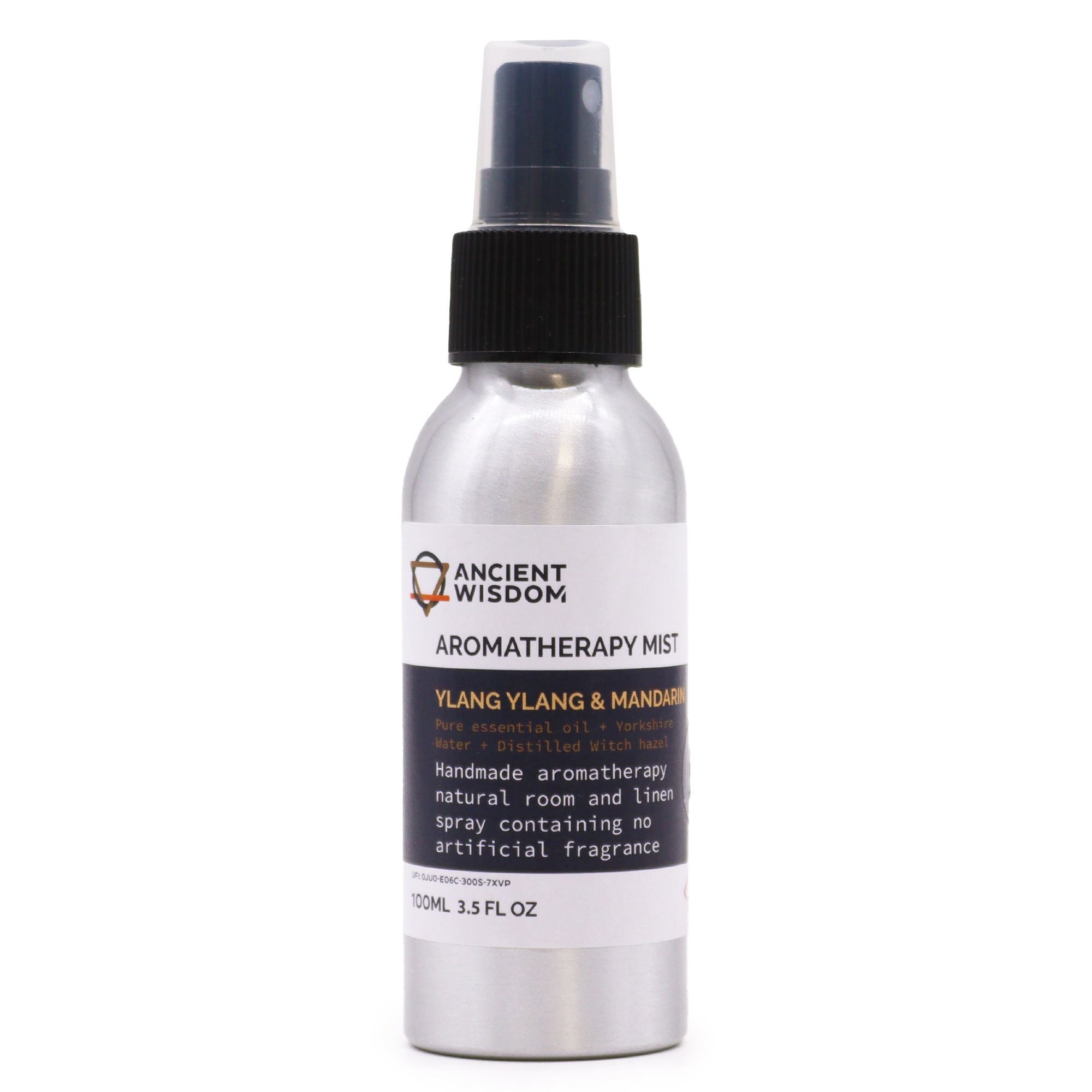 100ml Essential Oil Mist – Ylang Ylang & Mandarin – Aromatherapy Mist – aromatherapy mist, alternate product view 3