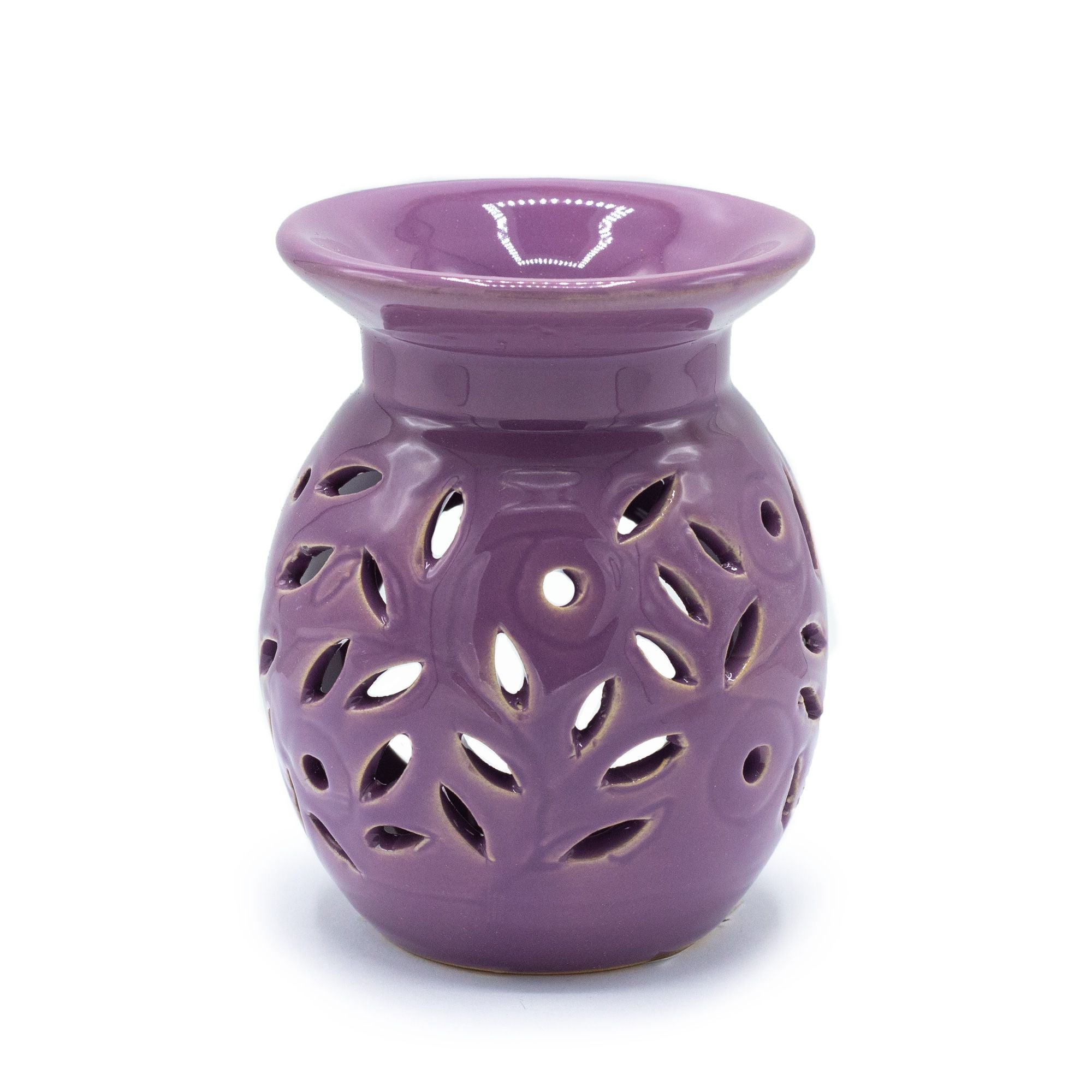 Floral Oil Burner – Lavender – oil burner, main product view