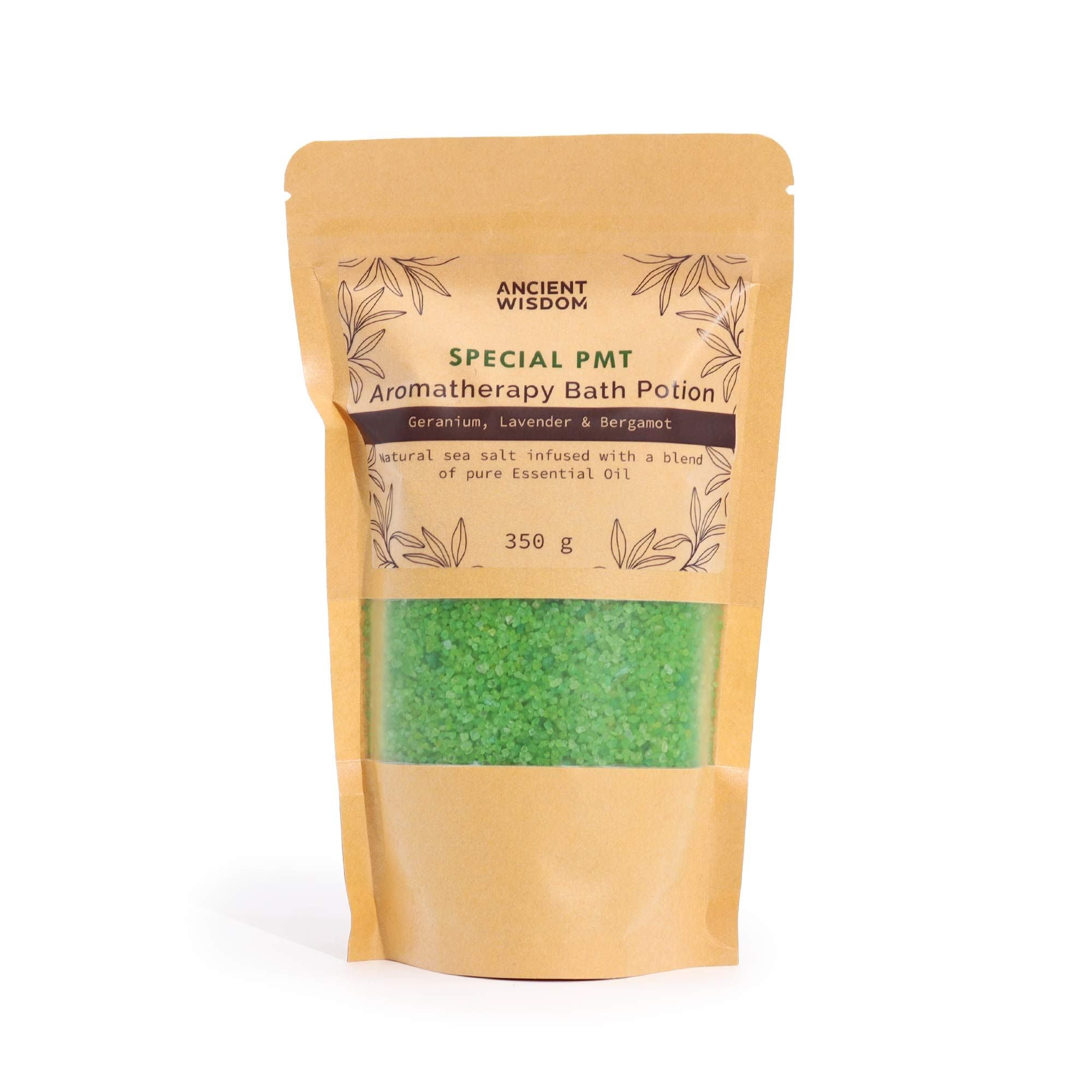 Aromatherapy Bath Potion in Kraft Bag 350g – PMT – Bath Salts – bath salts, alternate product view 2