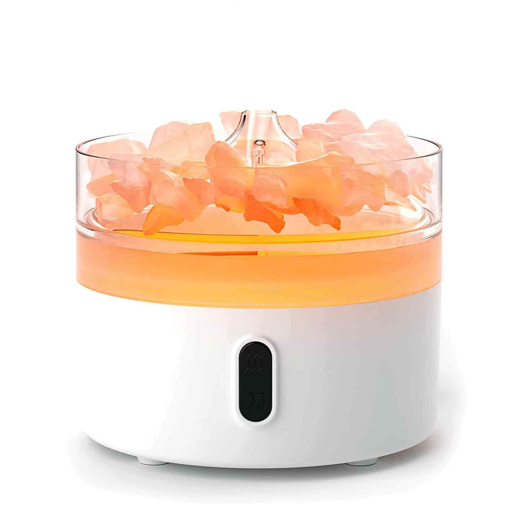 Himalayan Salt Flame Effect Home Fragrance Diffuser & Night Light – product image