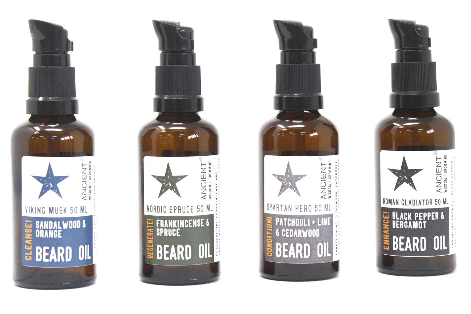 50ml Beard Oil – Nordic Spruce – Revitalising! – beard oil, alternate product view 6