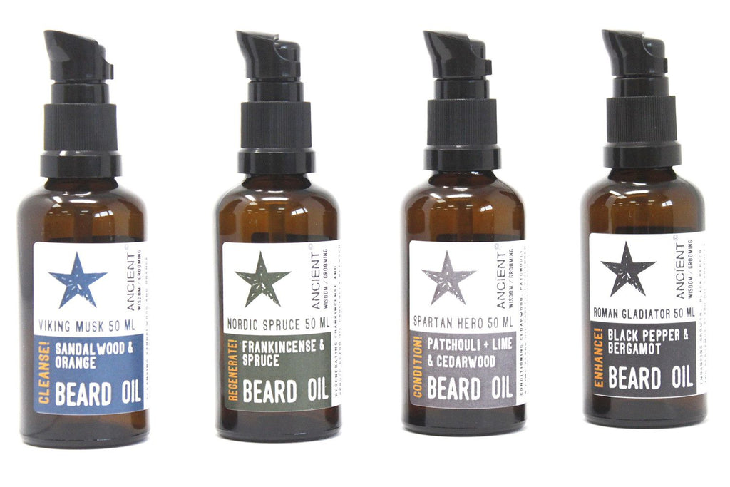 50ml Beard Oil – Roman Gladiator – Enhance! – beard oil, alternate product view 6