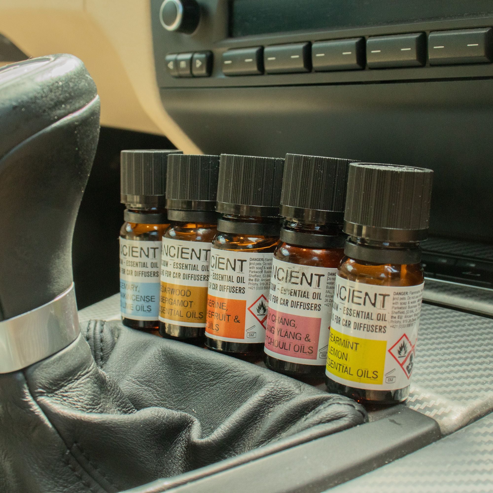 10ml Aromatherapy Car Blend – Focus & Drive – Car Diffuser – car diffuser, alternate product view 10